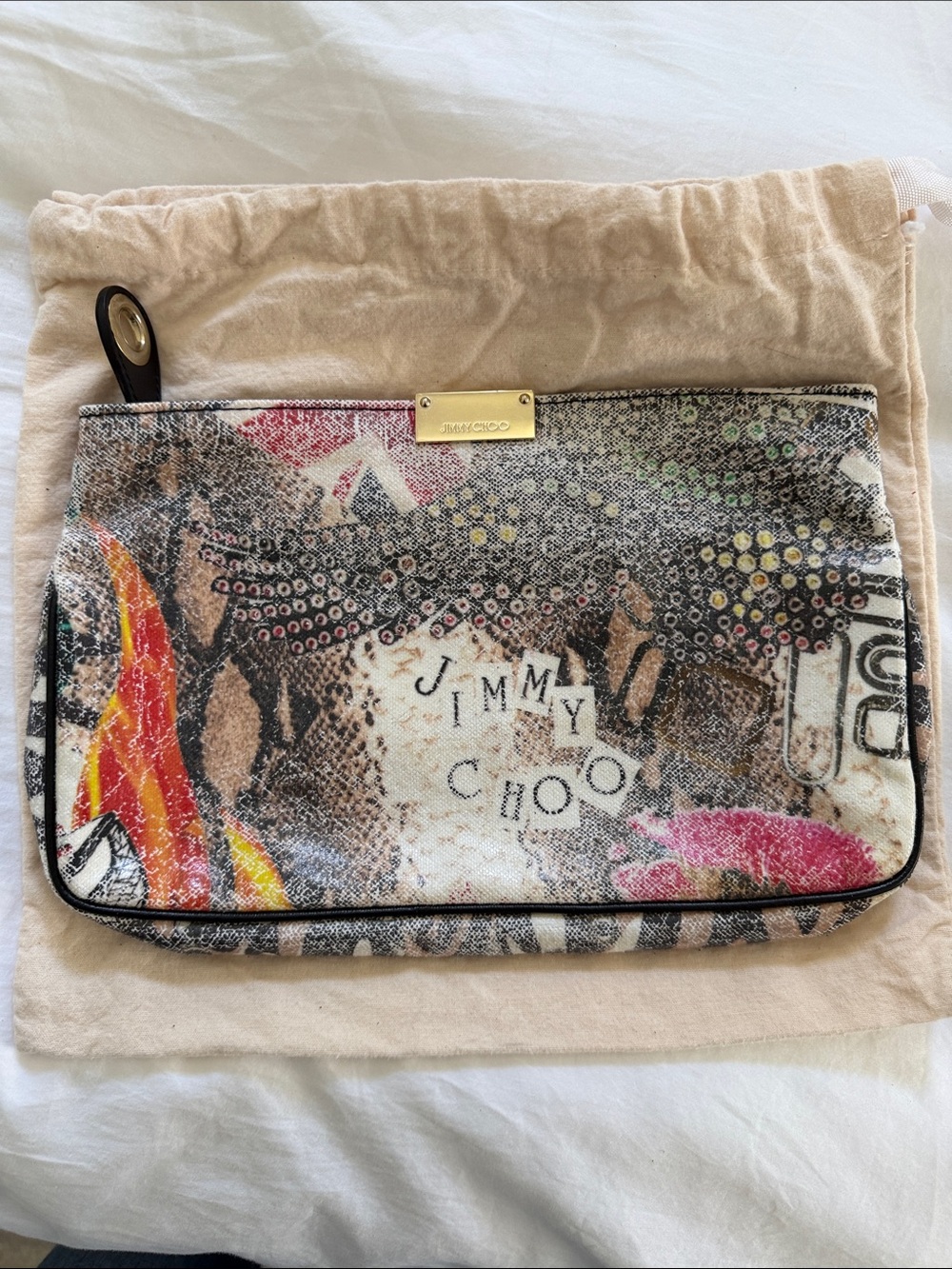 Jimmy Choo Ltd Ed Clutch - Picture 3 of 9